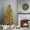 6.5ft. Pre-Lit Wintry Pine® Artificial Christmas Tree, Clear Lights